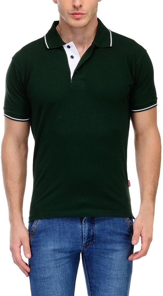 Bottle green shop polo shirt