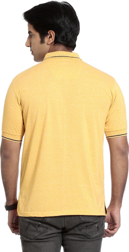 Yellow Cotton V-Neck T-Shirt, Size: XL at Rs 150/piece in Indore
