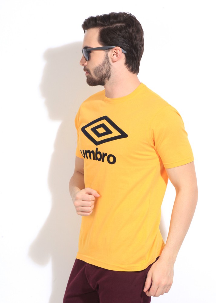 Blij Yoghurt misdrijf FBB - UMBRO Printed Men Round Neck Yellow T-Shirt - Buy Yellow FBB - UMBRO  Printed Men Round Neck Yellow T-Shirt Online at Best Prices in India |  Flipkart.com