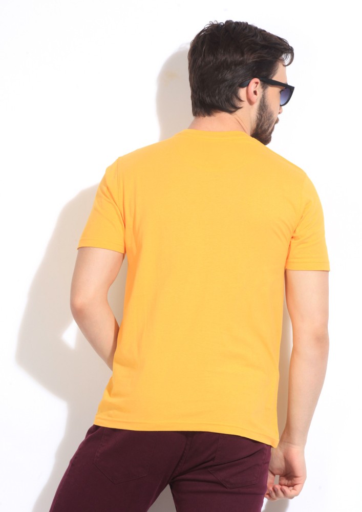 Blij Yoghurt misdrijf FBB - UMBRO Printed Men Round Neck Yellow T-Shirt - Buy Yellow FBB - UMBRO  Printed Men Round Neck Yellow T-Shirt Online at Best Prices in India |  Flipkart.com
