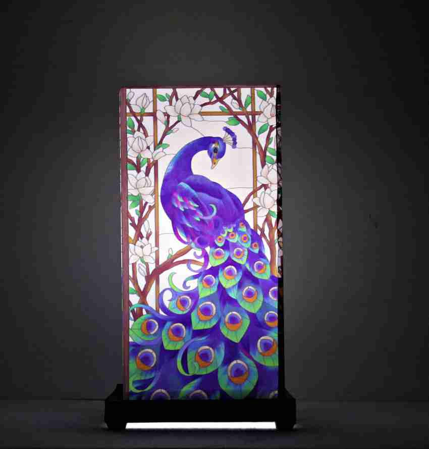 Peacock Glass Painting at best price in Nagpur by Jai Art & Craft