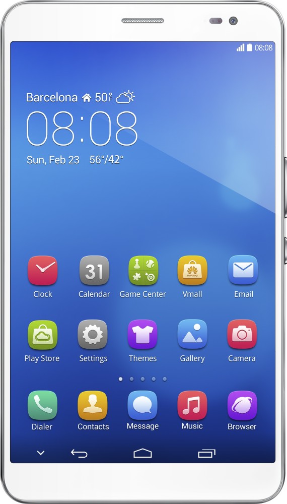 Huawei Honor Pad 2 White 32 GB, WiFi + 3G + Voice Call Tablet