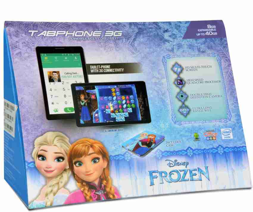 DISNEY Frozen 1 GB RAM 8 GB ROM 7 inch with Wi Fi 3G Tablet White