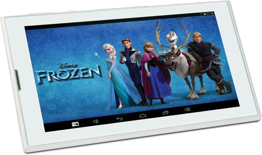 DISNEY Frozen 1 GB RAM 8 GB ROM 7 inch with Wi Fi 3G Tablet White