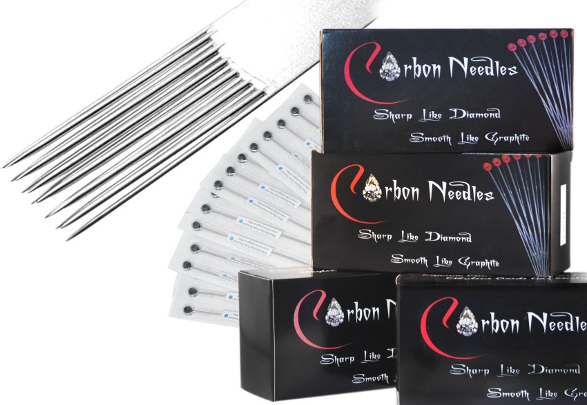 Tattoo Gizmo Carbon Needle Disposable Stainless Steel Tattoo Needles  Pack  of 50pcs Round Liner 3RL  Amazonin Beauty