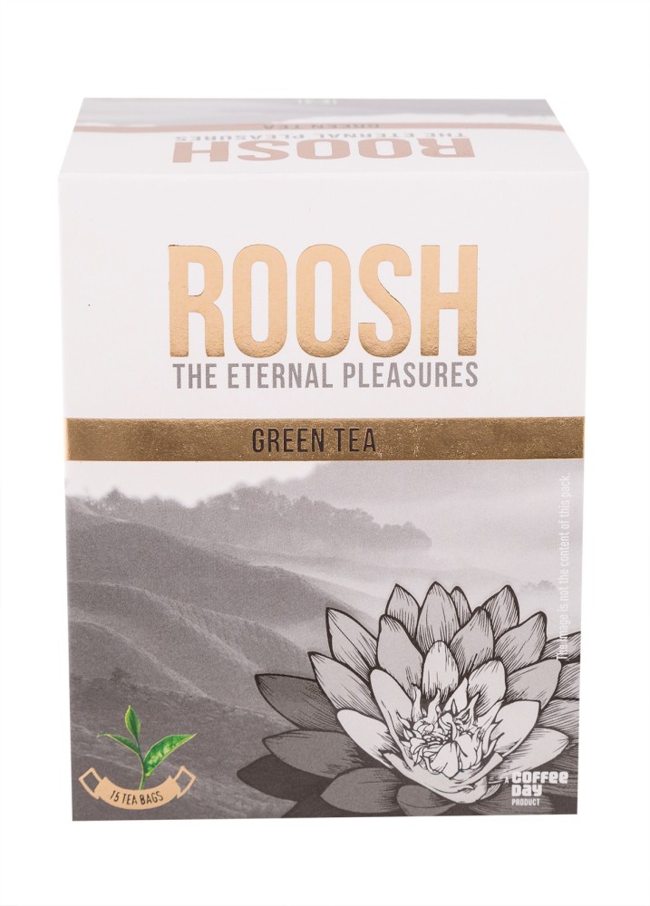 100 Coffee Day Roosh Green Tea Packaging Type Box Packaging Size 50g