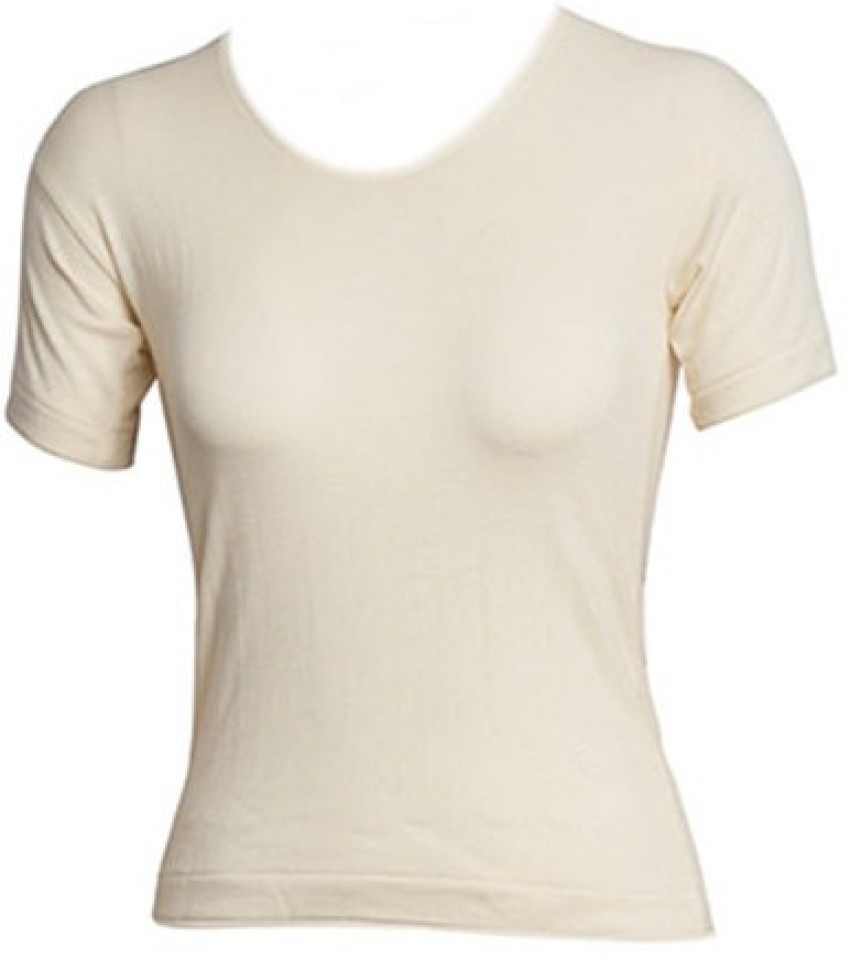 Buy Warmzone Women Off-White 100 Percent Pure Wool Top Thermal (Xl) Online  at Best Prices in India - JioMart.