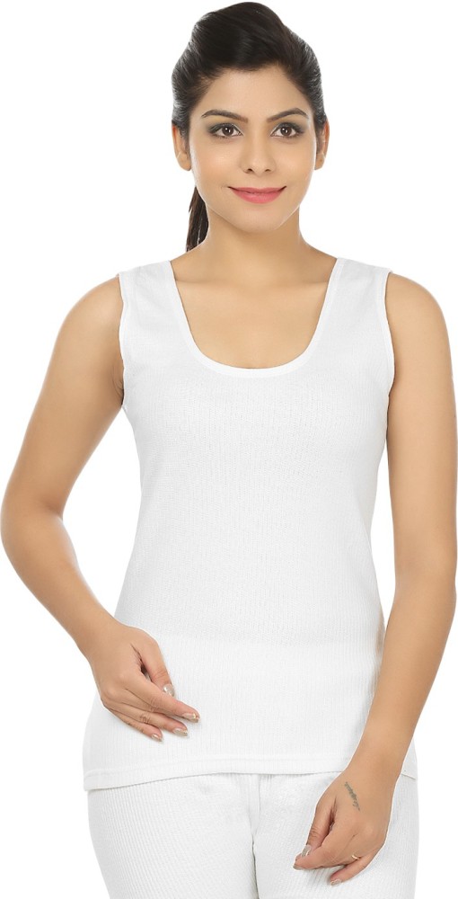 Body Liv Ladies-Slips Women Top Thermal - Buy White Body Liv Ladies-Slips  Women Top Thermal Online at Best Prices in India