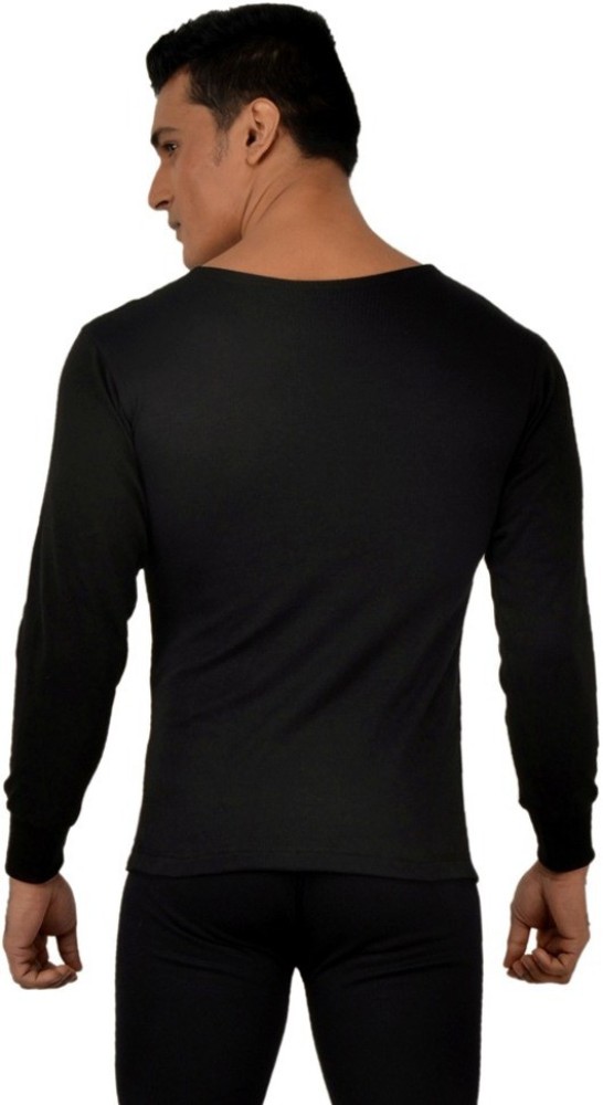 LUX INFERNO Black Full Sleeve Men Top Thermal - Buy Black LUX