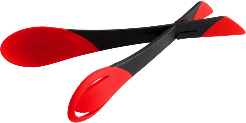 Mastrad Red Silicone Kitchen Tongs 30 cm