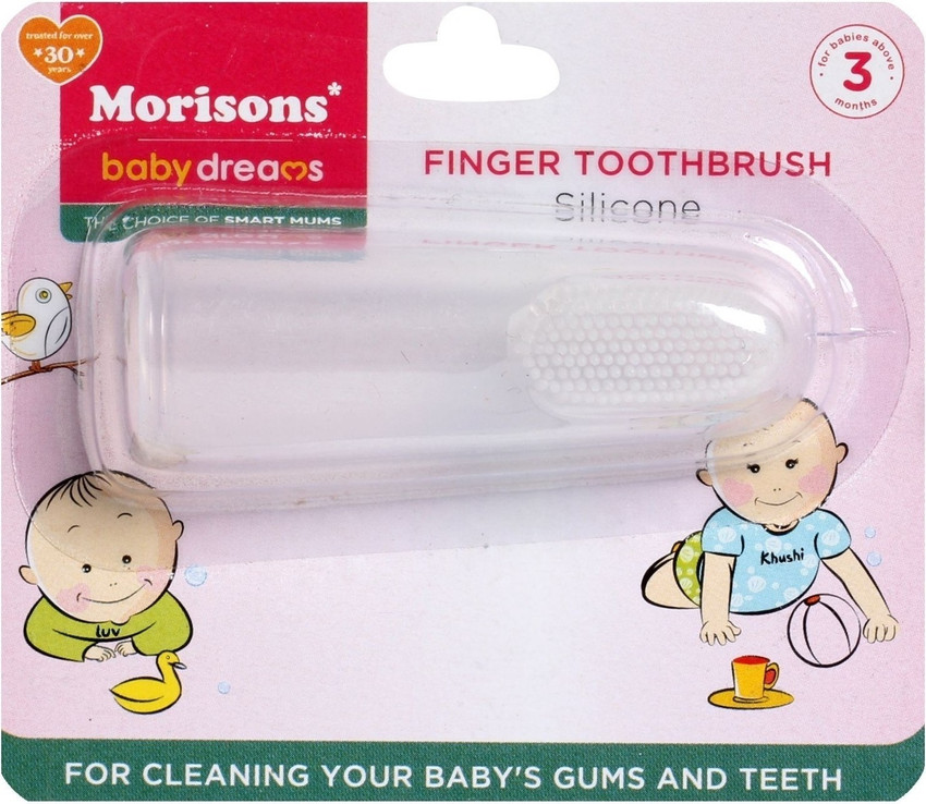 Baby Dreams Finger Silicone Toothbrush Buy Baby Care Products in India Flipkart
