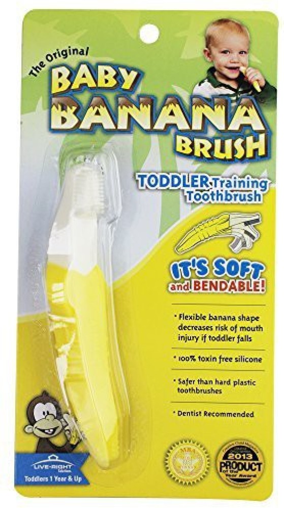 Baby banana bendable training hot sale toothbrush