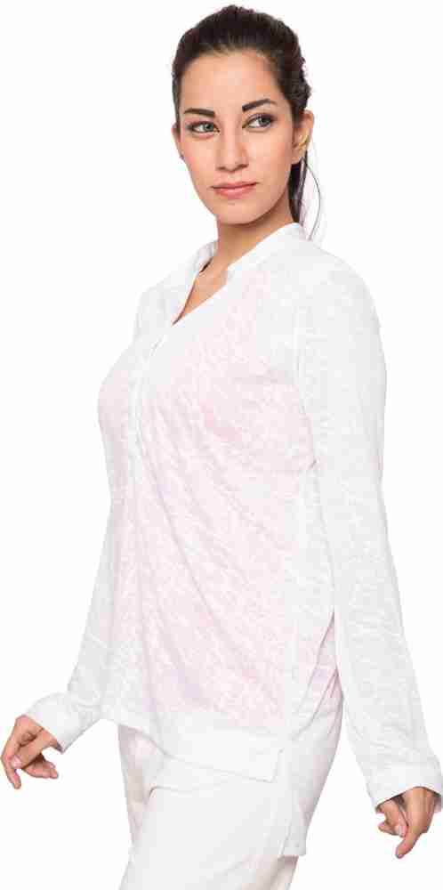 Yoga white dress for ladies outlet
