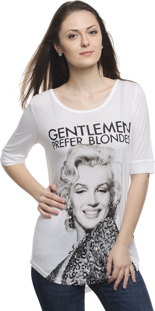 Buy Marilyn Monroe women regular fit graphic print drawstring