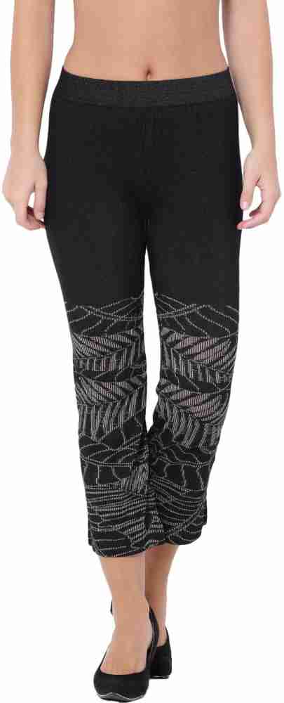 C9 Printed Women Black Track Pants - Buy Black C9 Printed Women