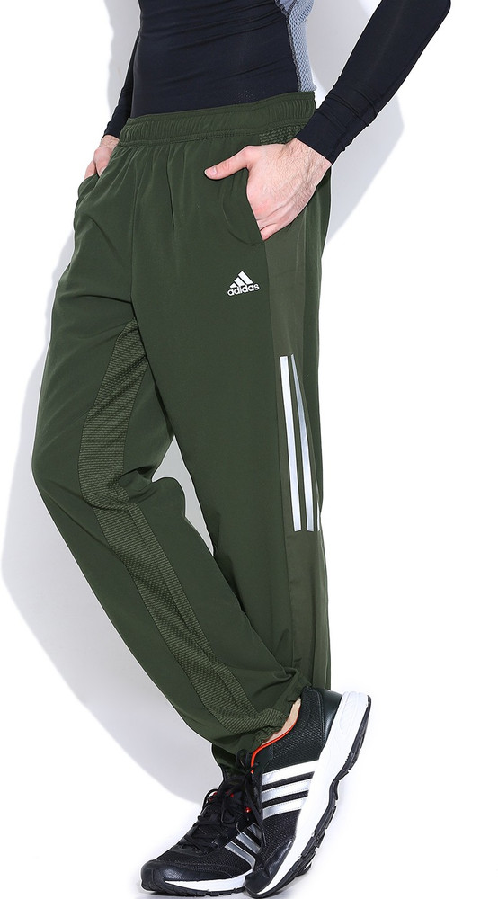 adidas olive green track pants