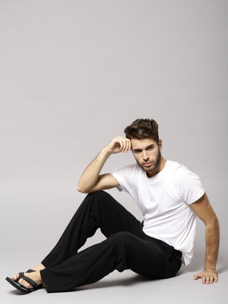 MARKS SPENCER Solid Men Black Track Pants Buy Black MARKS