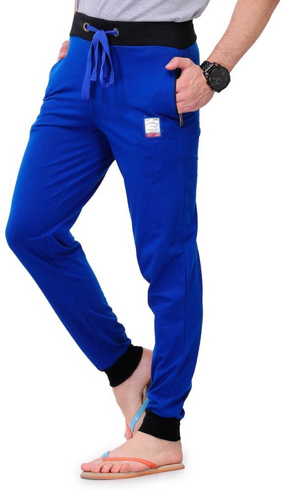 Royal blue track on sale pants