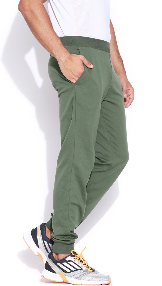 Slim Fit Printed Track Pants - Black | Benetton