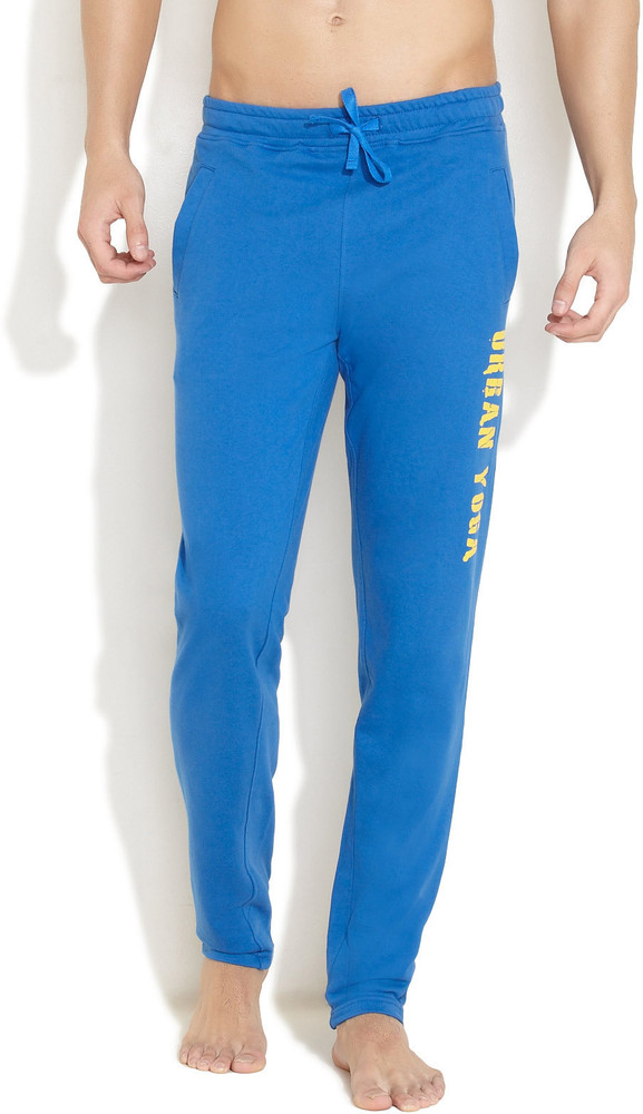 URBAN YOGA Solid Men Light Blue Track Pants Buy Medium Blue URBAN YOGA Solid Men Light Blue Track Pants Online at Best Prices in India Flipkart