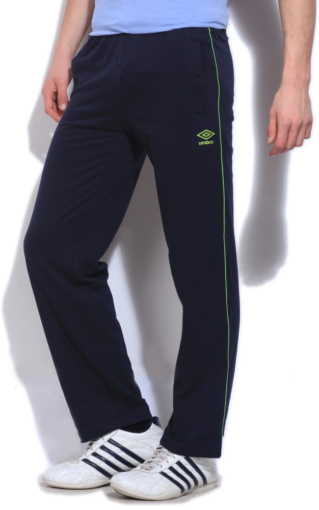 Grey Umbro Mens Taped Tricot Track Pants - Get The Label