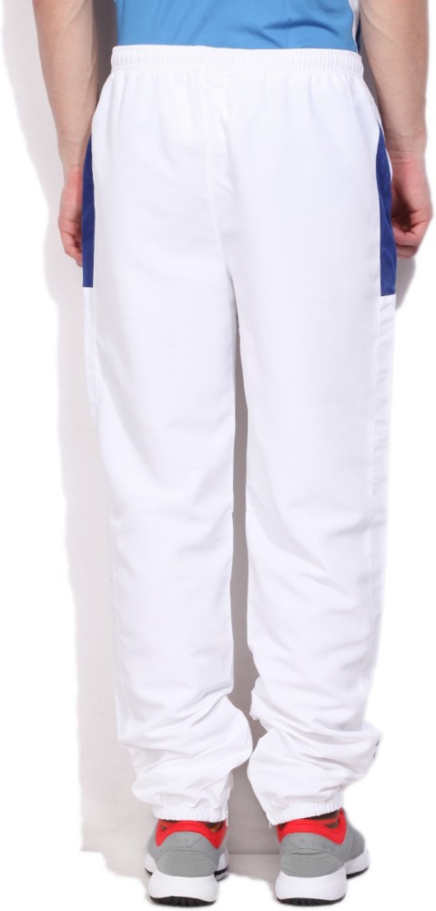 Fila track deals pants white