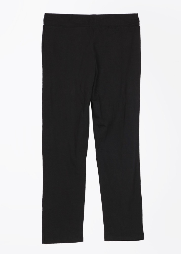 CHAMPION by FBB Solid Men Black Track Pants - Buy BLACK CHAMPION