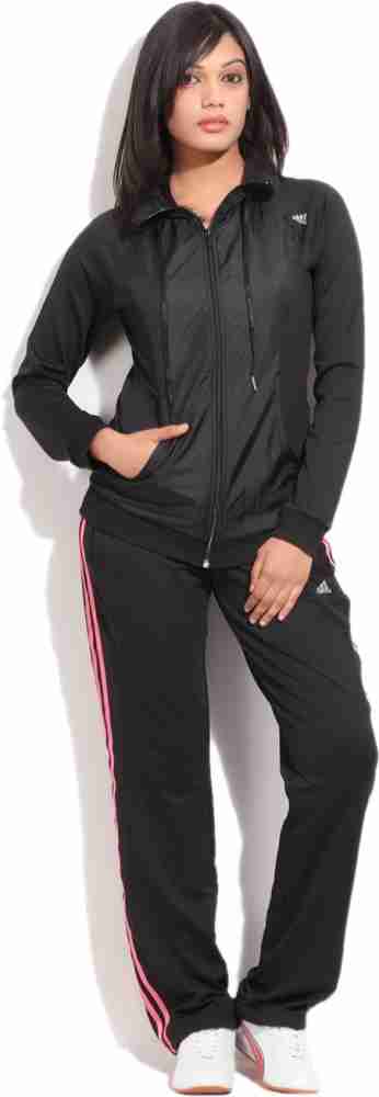 ADIDAS Women Track Suit - Buy Black ADIDAS Women Track Suit Online at Best  Prices in India