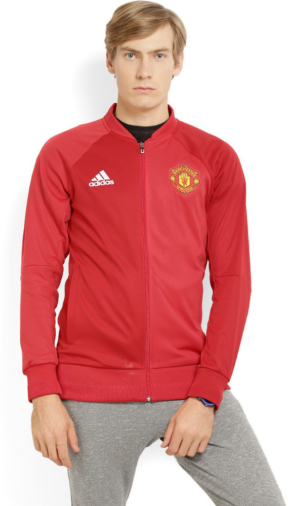 red adidas suit