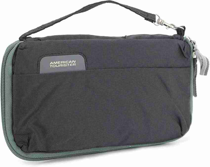 Travel bag document top holder