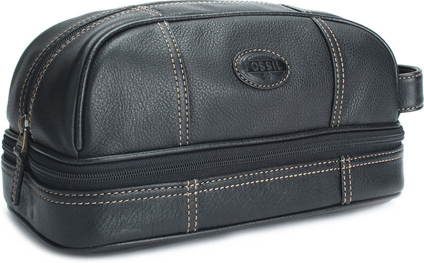 FOSSIL Midway Travel Toiletry Kit Black Price in India Flipkart