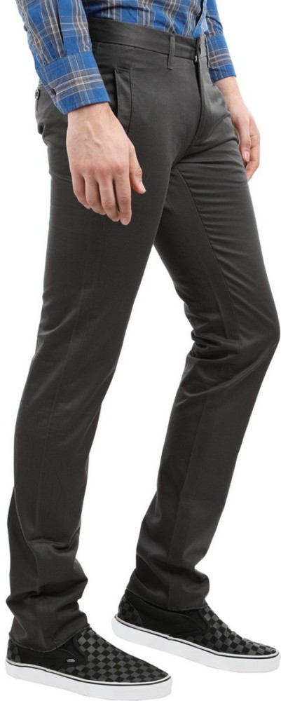 Buy Donear NXG Mens Casual Cotton Black Trouser Online  769 from ShopClues