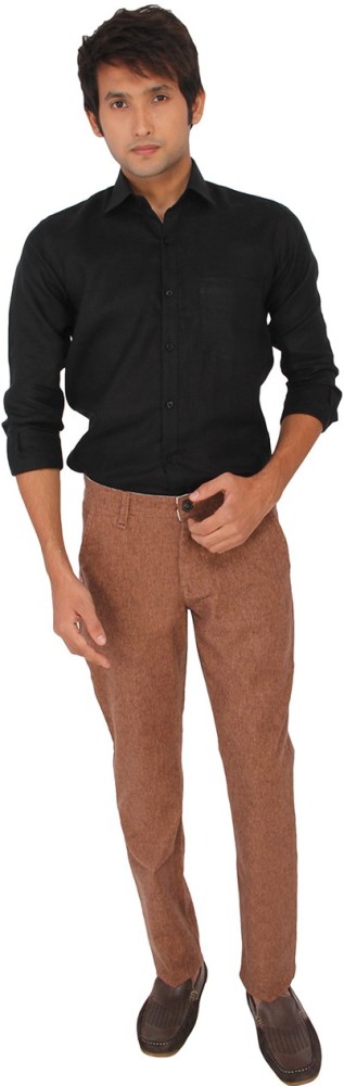 Buy online Brown Cotton Chinos Casual Trouser from Bottom Wear for Men by Red  Flame for 1199 at 8 off  2023 Limeroadcom