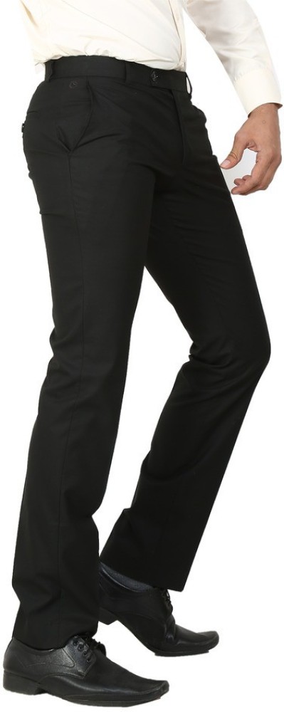Buy FOLLOWUP Mens Regular Fit Formal Trousers Brown40 at Amazonin