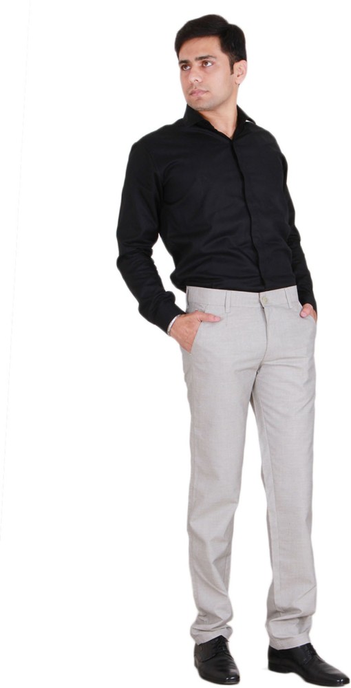 Mark8 Regular Fit Men Black Trousers  Buy Black Mark8 Regular Fit Men  Black Trousers Online at Best Prices in India  Flipkartcom