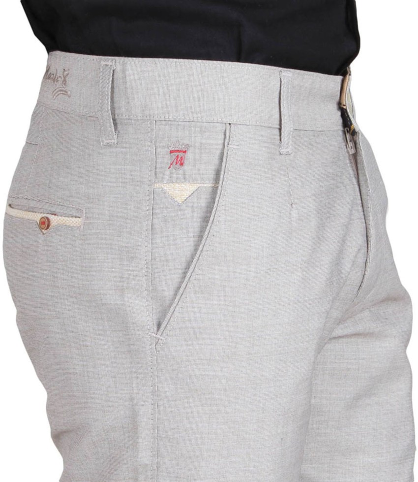 Mark8 Regular Fit Men Grey Trousers  Buy Grey Mark8 Regular Fit Men Grey  Trousers Online at Best Prices in India  Flipkartcom