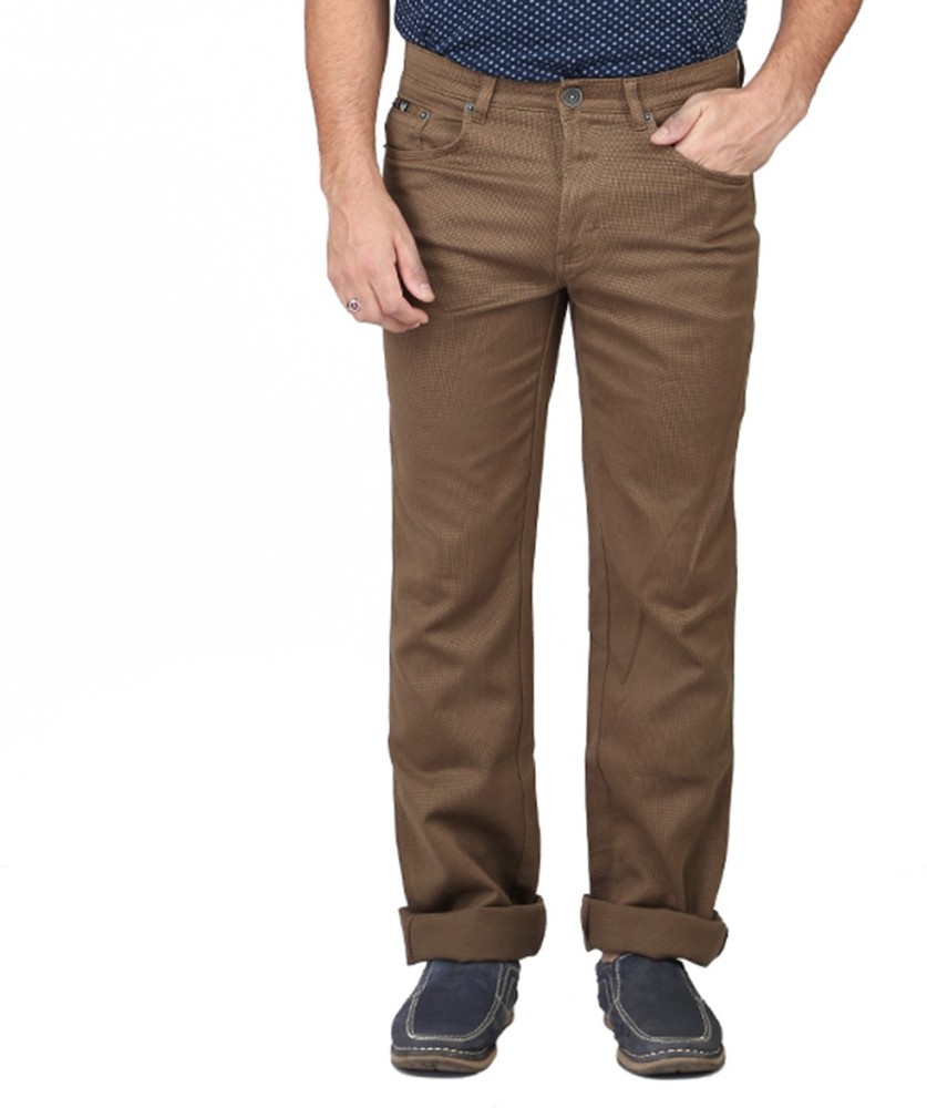 Buy Louis Philippe Brown Trousers Online  398036  Louis Philippe