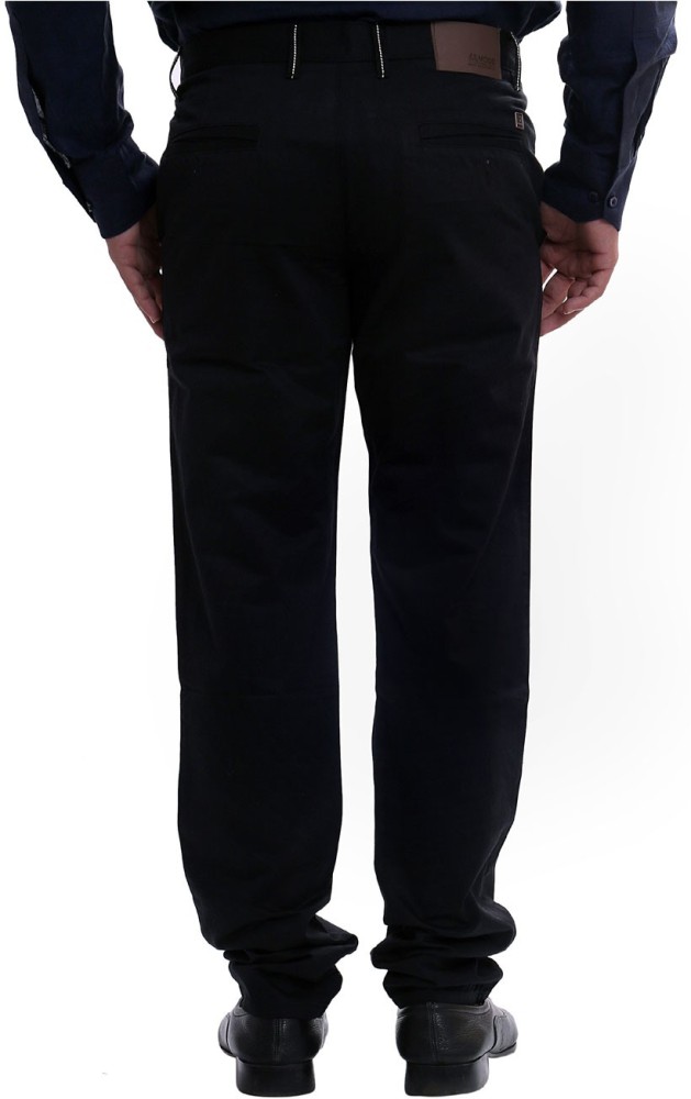 Buy LaMODE Men Beige Comfort Regular Fit Solid Formal Trousers  Trousers  for Men 5531678  Myntra