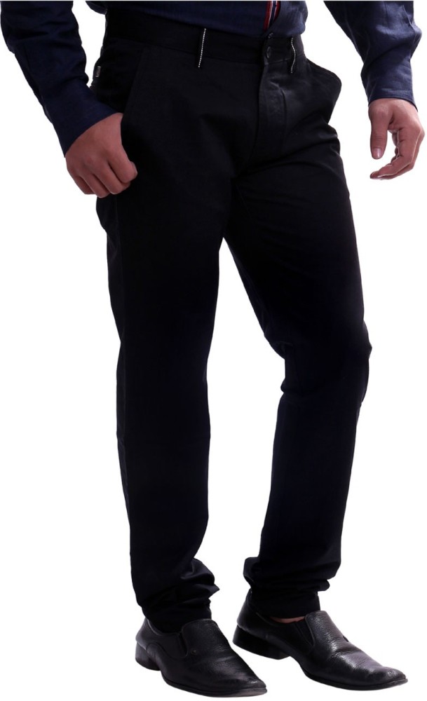Buy La MODE Men Formal Black TrouserLA01853B5503230 at Amazonin