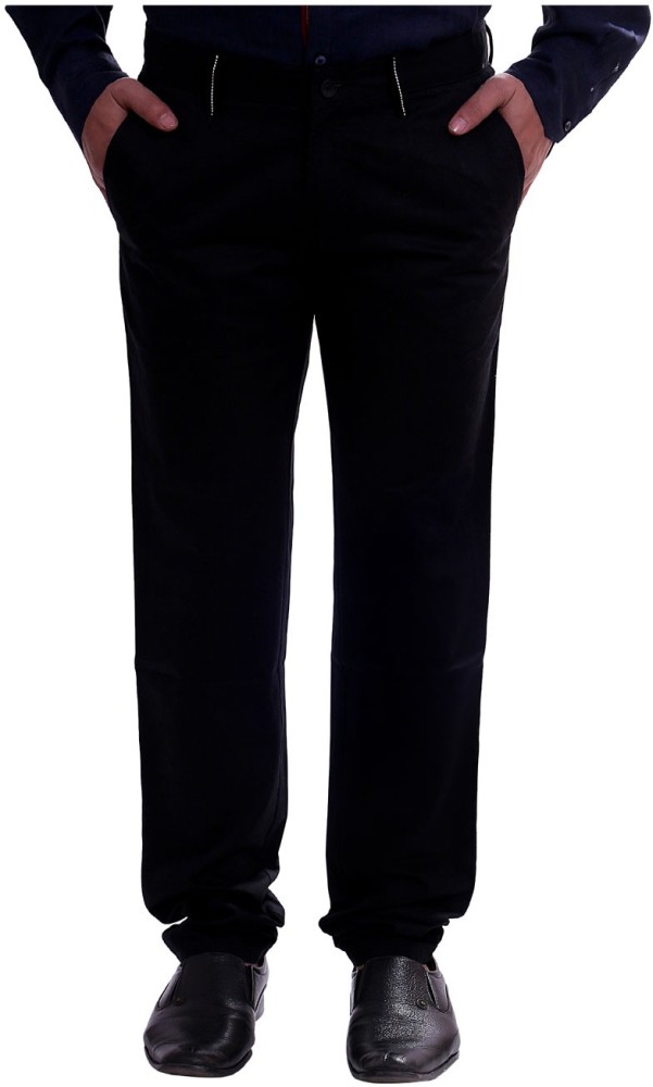 Buy Black Trousers  Pants for Men by LA MODE Online  Ajiocom