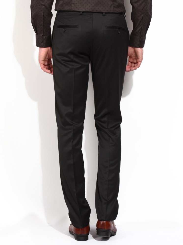 Melissa Flat Front Sharkskin Jet Black Pants  MH Uniforms