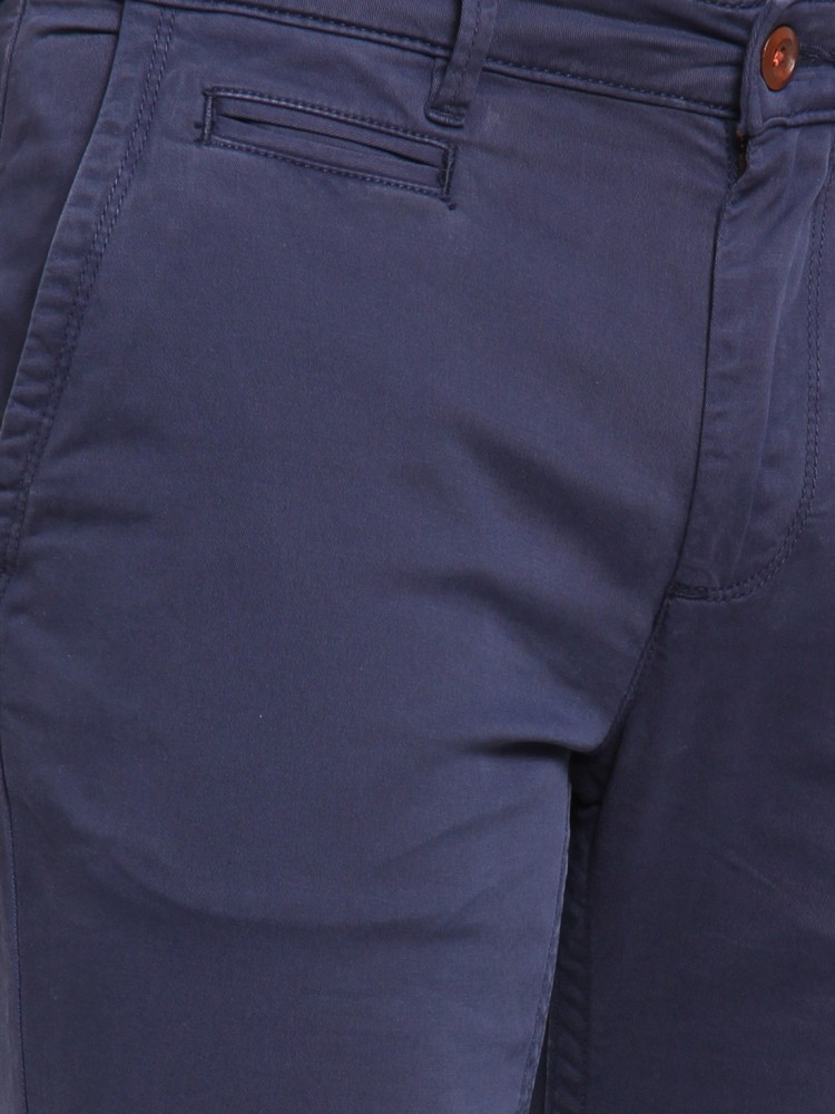 Buy Navy Blue Narrow Pant Cotton Khadi Narrow Pant for Best Price Reviews  Free Shipping