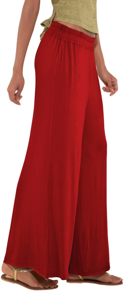 Buy Fuchsia Pants for Women by GO COLORS Online | Ajio.com