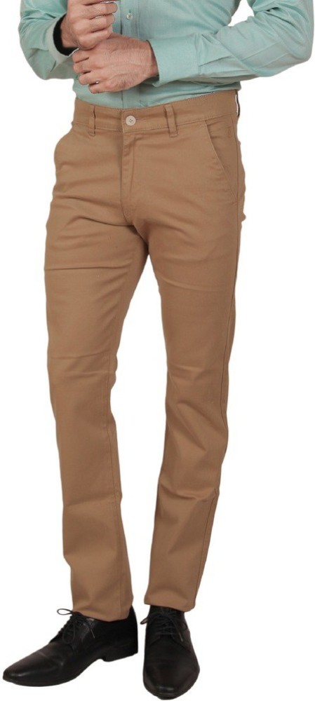 DARE Regular Fit Men Gold Trousers  Buy Gold DARE Regular Fit Men Gold  Trousers Online at Best Prices in India  Flipkartcom