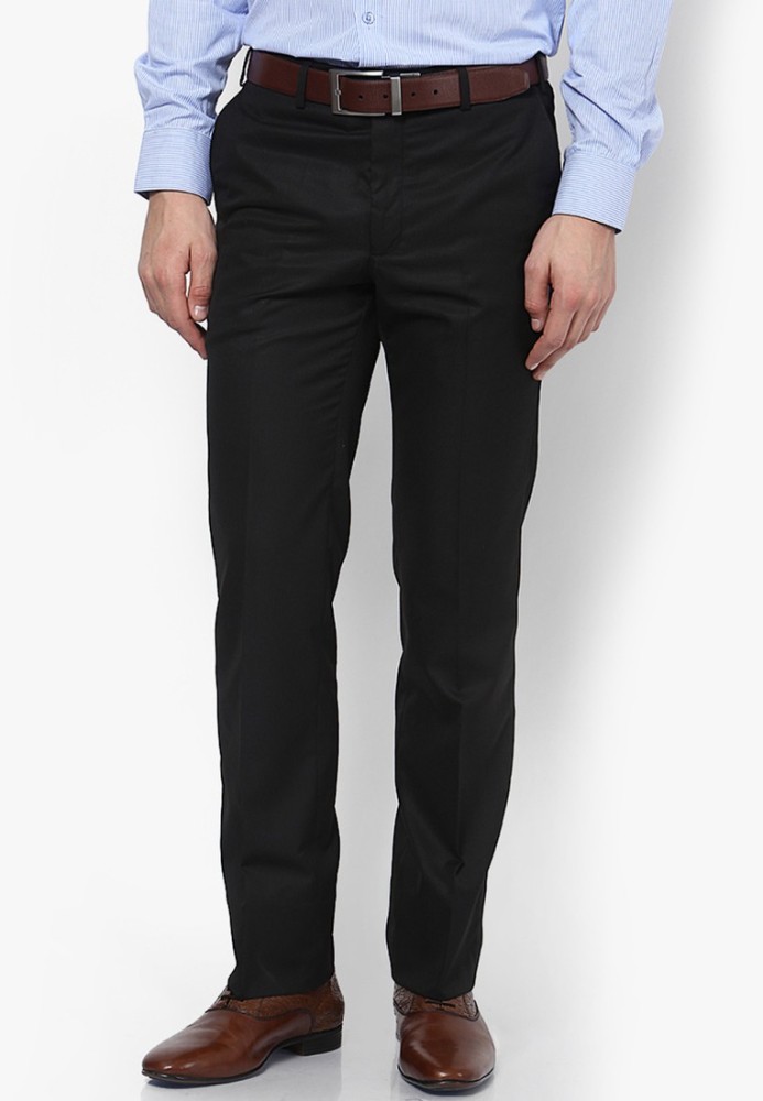 AD & AV Regular Fit Men Black Trousers - Buy Black AD & AV Regular Fit Men  Black Trousers Online at Best Prices in India