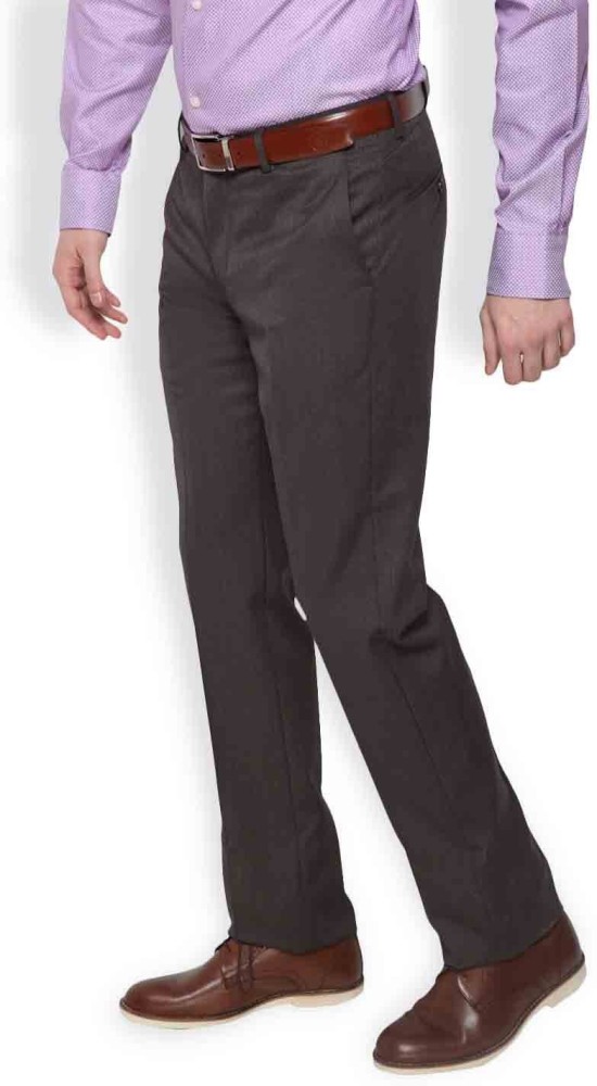 Check Formal Trousers In Charcoal B95 Martin