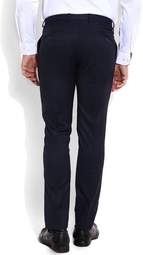 Buy BLACKBERRYS Mens 4 Pocket Regular Fit Solid Formal Trousers  Shoppers  Stop