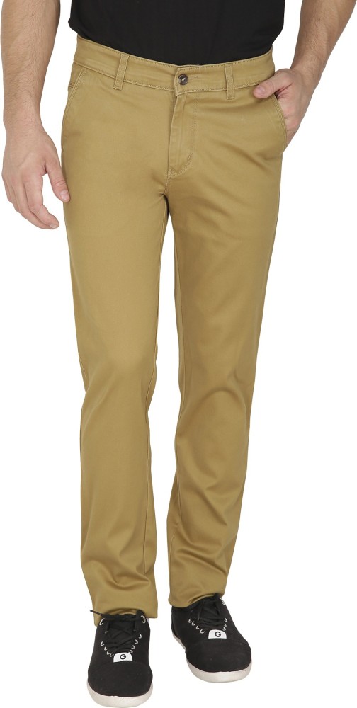 SPARKY Slim Fit Men Brown Trousers  Buy Camel SPARKY Slim Fit Men Brown  Trousers Online at Best Prices in India  Flipkartcom