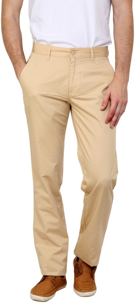Buy Cotton County Premium Men Khaki Trousers  Trousers for Men 627125   Myntra