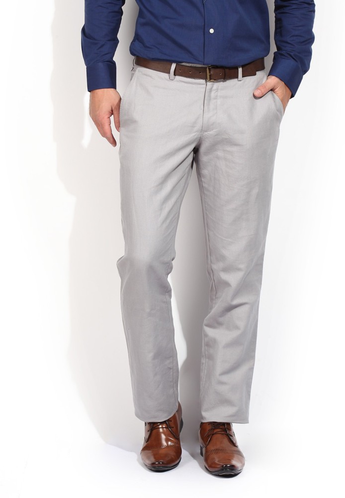 WESTERN BASICS Dark Grey Color Trouser Formal Boys Pant  Amazonin  Fashion